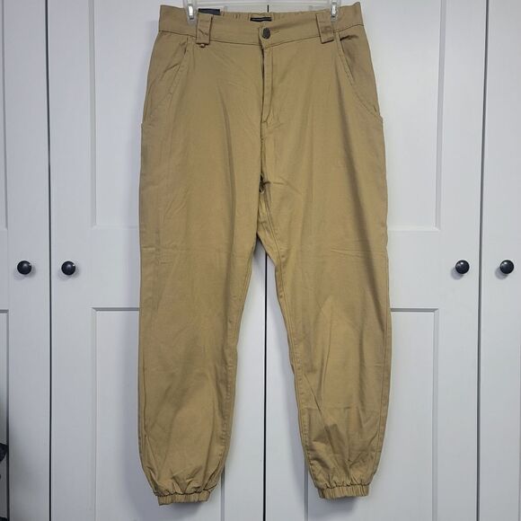 American Bazi khaki plus size jogger, 3X - Picture 2 of 8